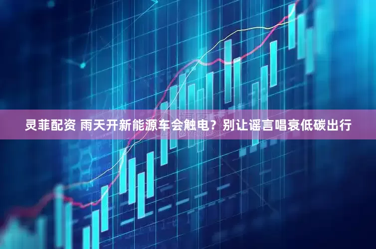 灵菲配资 雨天开新能源车会触电？别让谣言唱衰低碳出行