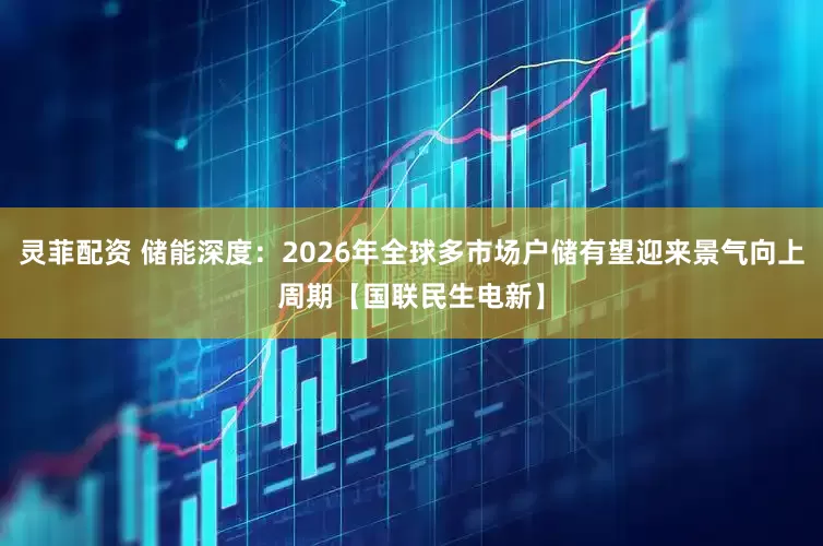 灵菲配资 储能深度：2026年全球多市场户储有望迎来景气向上周期【国联民生电新】